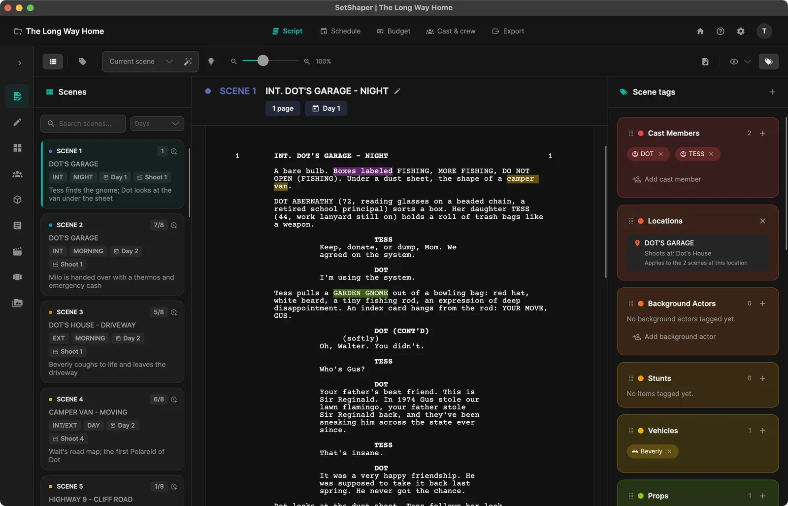 SetShaper Script Breakdown